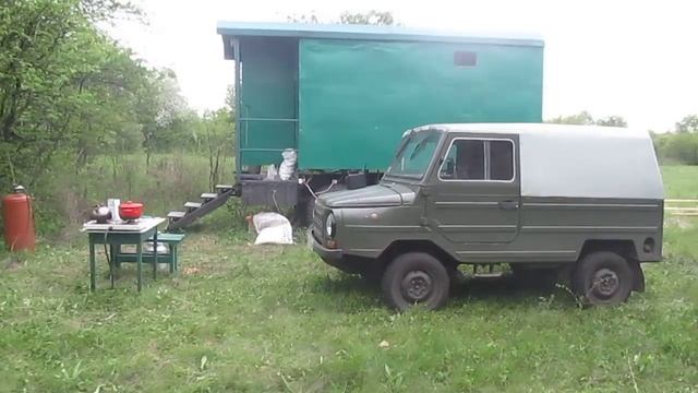 Кочевая пасека Быт пчеловода С 3 мин 15 с Дом на колесах своими руками смотреть онлайн