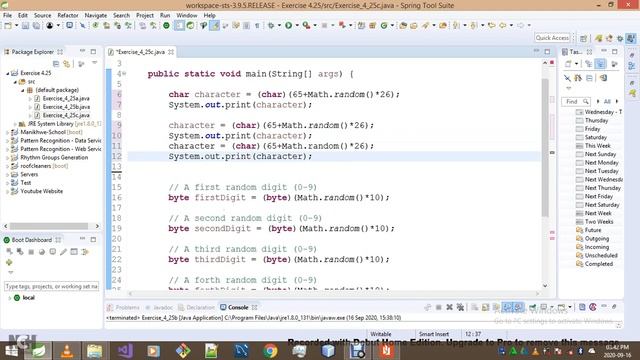 Introduction To Java Programming Exercise 4 25c смотреть онлайн