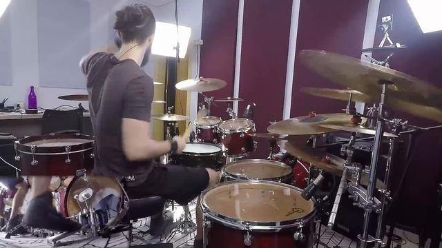 RHAPSODY - HOLY THUNDERFORCE | DRUM COVER | PEDRO TINELLO смотреть онлайн