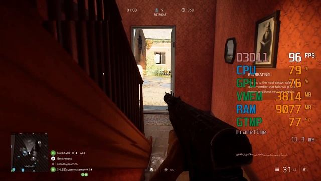 GeForce RTX 2060 -- Intel Core i7-3770 -- Battlefield V BFV FPS Test Arras & Fjell 652 DX11 смотреть онлайн