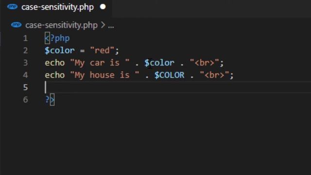 PHP Basic for beginners in Tamil - Case sensitive | Lesson 3 смотреть онлайн