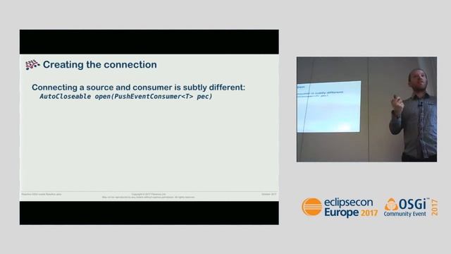ECE2017 | Reactive OSGi meets Reactive Java – Don’t cross the streams? смотреть онлайн