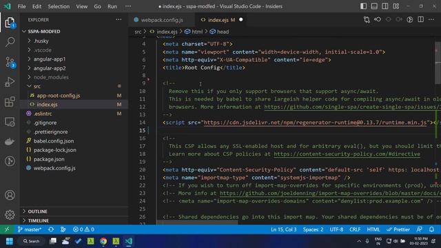 Single-spa Angular applications using webpack module federation смотреть онлайн