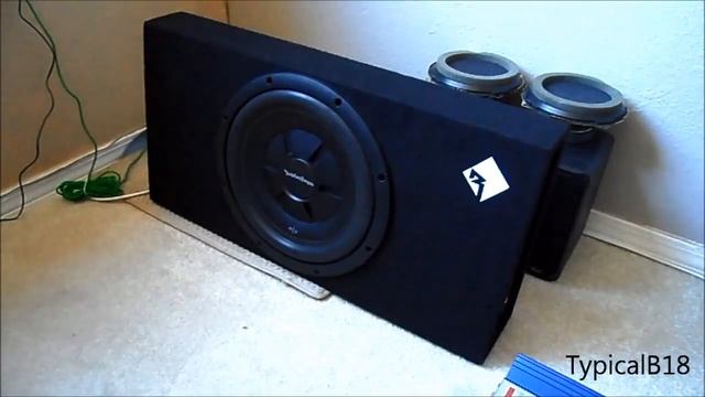 Blown Rockford Fosgate R2S-1X12 Look/Demo смотреть онлайн