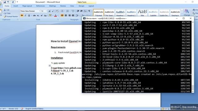Zpanel install in CentOS 6 смотреть онлайн