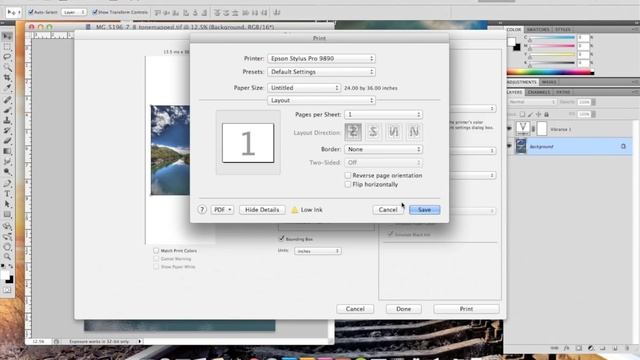 How to print borderless to Epson printers смотреть онлайн