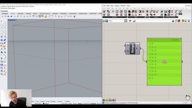 How to: Make a 3D mesh from 2D images (Rhino + Grasshopper) смотреть онлайн