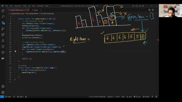 Java Class 9 | DSA Problem Solving | Trap Rain Water Problem | Max profit of a stock смотреть онлайн