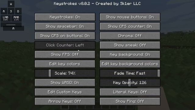 How To Install Keystrokes Mod In Minecraft 1.8.9 EN/CZ смотреть онлайн