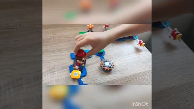 Peter plays with Super Mario 71400 Lego expansion set Big Urchin смотреть онлайн
