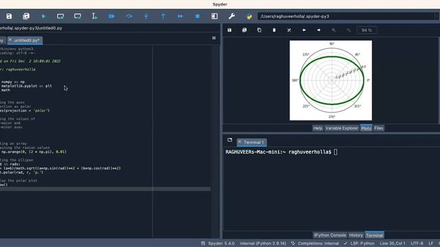 ||Plotting polar curves in Python|| смотреть онлайн