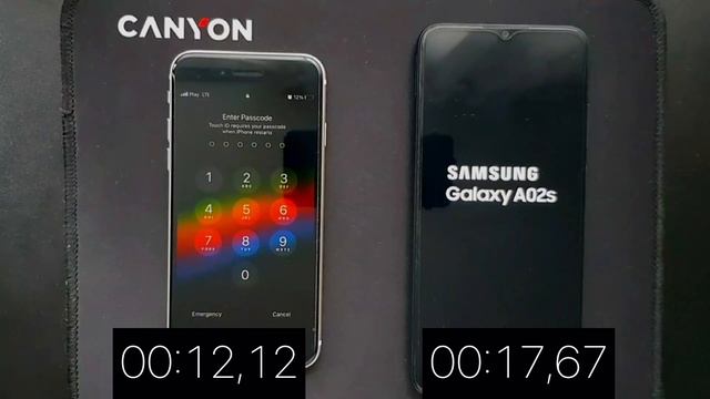 ТЕСТ НА СКОРОСТЬ ЗАПУСКА iPhone SE 2022 и Samsung Galaxy A02s смотреть онлайн