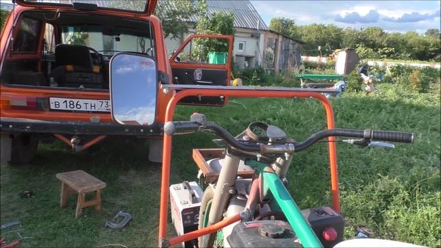 канал Саша Торопов Ставим на мотораху зеркала и крылья смотреть онлайн