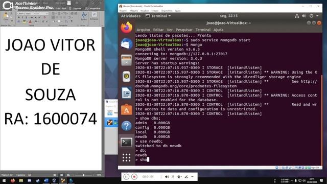 Instalação MongoDB Ubuntu смотреть онлайн