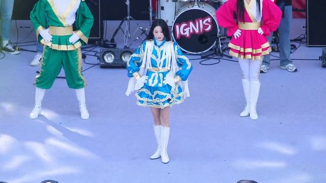Jang Gyuri Fancam [Yonhee University Akaraka] Cheer Festival 'Saranghanda Yonhee' I Love You Yonhee