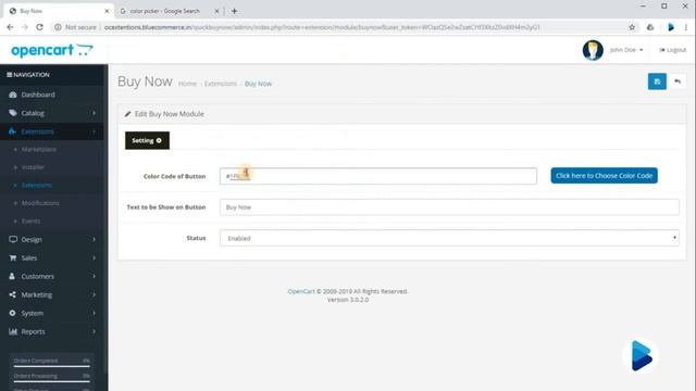 Opencart Quick Buy Now - Buy Now Button - Lesson 2 : How to manage the extension смотреть онлайн