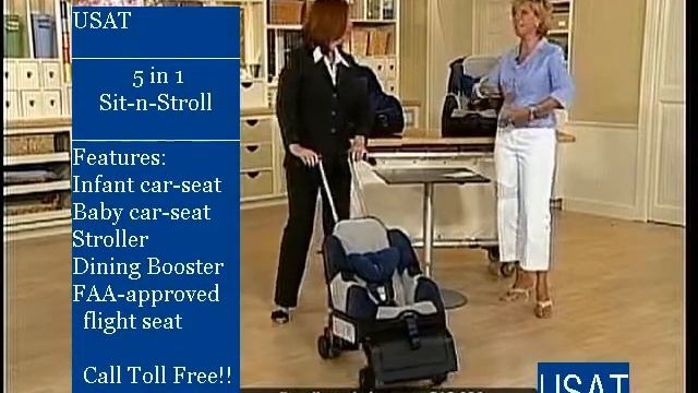 LillyGold.com Sit & Stroll, 5 in 1 Carseat смотреть онлайн