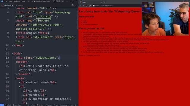 Teaching my 11-year-old HTML & CSS смотреть онлайн