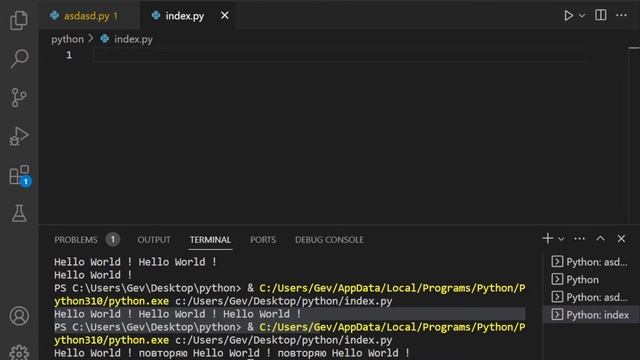 ИЗУЧАЕМ ОСНОВЫ PYTHON | КАК УЧИТЬ ПИТОН ЗА НЕСКОЛЬКО ЧАСОВ | УРОК 1 смотреть онлайн