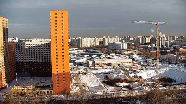 ПИК Кольская 8 ( камера 2 ) таймлапс с 17-12-2022 по 23-12-2022 смотреть онлайн