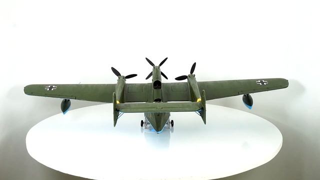 Blohm und Voss-138 1:72 (supermodel) обзор масштабная модель № 4/67 самолёт / Model aviation plane смотреть онлайн