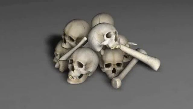 Skulls and stuff 3D models (.c4d, .obj) смотреть онлайн