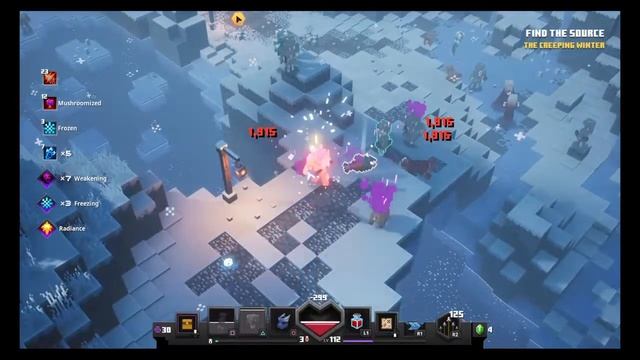 Creeping Winter! Massive game changes - Minecraft Dungeons смотреть онлайн