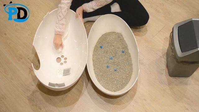 Французский туалет для кошек Poopoopeedo смотреть онлайн