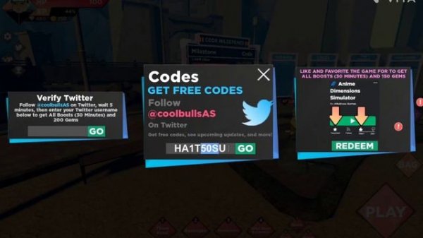 All Secret anime dimensions simulator Codes 2023 | Codes for anime dimensions simulato - Roblox Cod