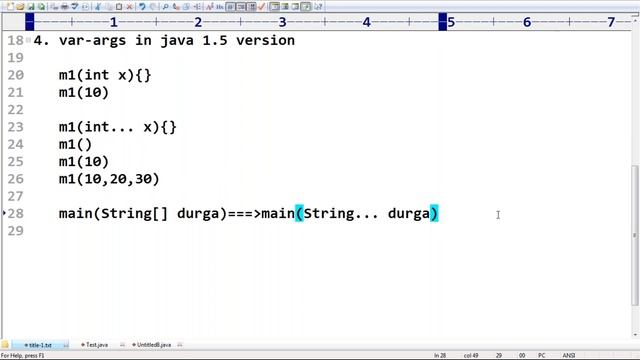 Java Tutorials | The Most irritating valid JAVA main method | by Durga Sir смотреть онлайн