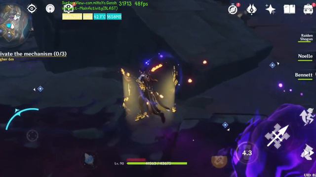 Genshin 2.6 Chasm Update | Heavenly stone debris | Highest 60 fps + fps counter | Poco X3 GT смотреть онлайн