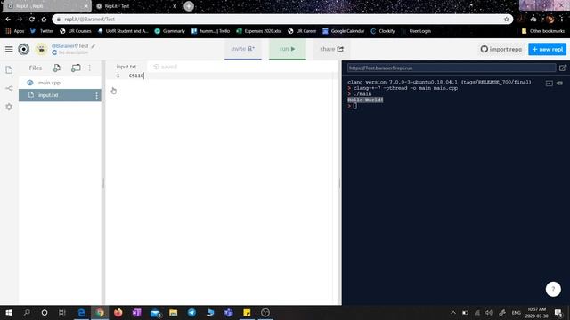 How to use Repl.it for C++ смотреть онлайн