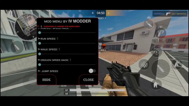 Hazmob FPS latest version Mod Menu | IV MODDER | смотреть онлайн