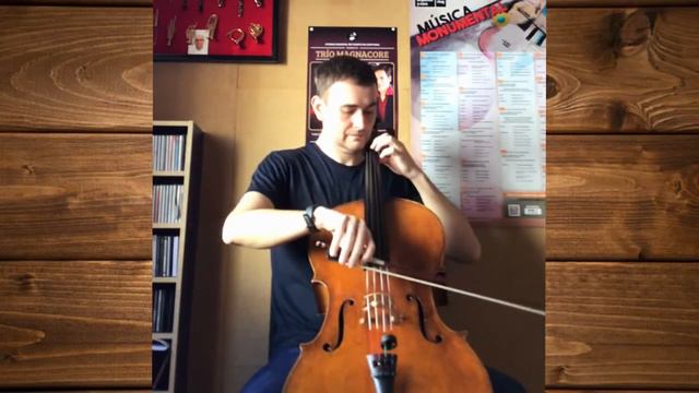 David Popper. High School of Cello Playing Op. 73, n. 7 in A Major Javier Albarés, violoncello смотреть онлайн