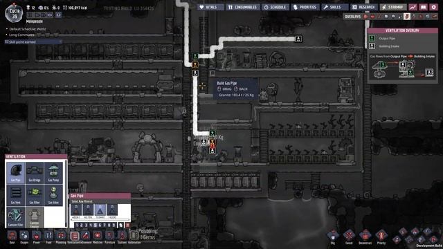 Making Spacemen Drink Bathwater to Survive - Oxygen Not Included смотреть онлайн
