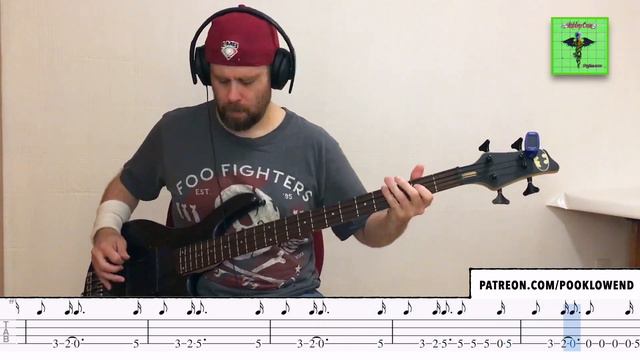"Dr. Feelgood" bass tabs cover, @motleycrue [PLAYALONG] смотреть онлайн