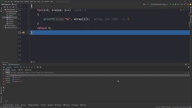 C Programming - Arrays - Command Line Arguments смотреть онлайн