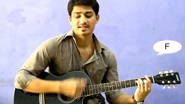 Tum Ho Paas Mere-Rockstar Guitar Chords смотреть онлайн