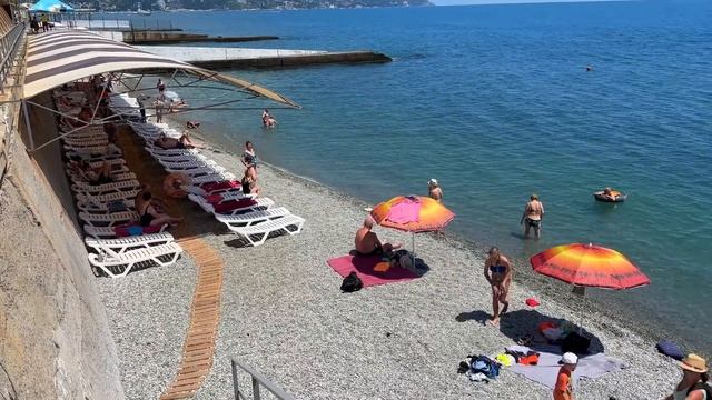 КРЫМ. ЯЛТА. Что с пляжем в Ливадии? смотреть онлайн