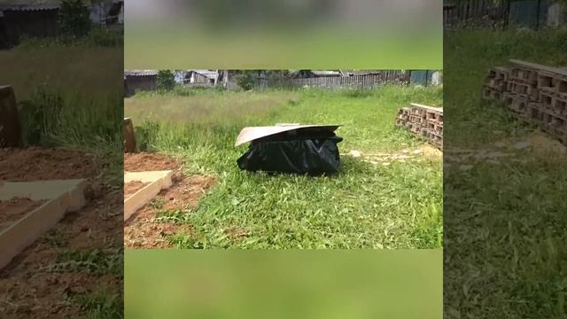 Беседка из пеноблока своими руками часть 1 смотреть онлайн