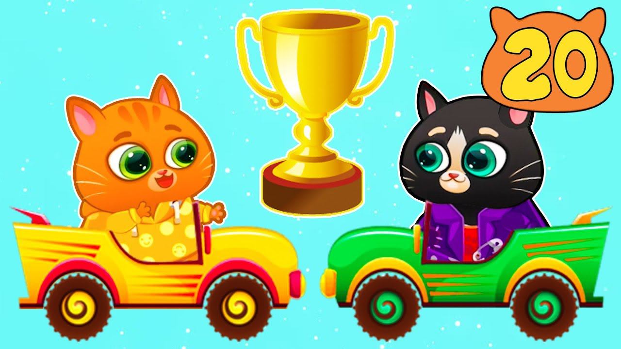 Суровый КОТИК БУБУ №20. Новая машина Бубу. МУЛЬТФИЛЬМ про котят на канале Хвостик ТВ смотреть онлайн