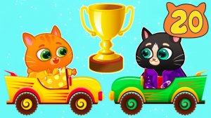 Суровый КОТИК БУБУ №20. Новая машина Бубу. МУЛЬТФИЛЬМ про котят на канале Хвостик ТВ