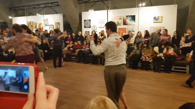 Презентация танго школ Киев 21.01.2018 смотреть онлайн