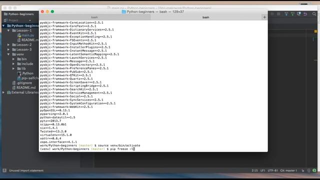 Python Beginners: L1(B): Manage python environment using Docker and virtualenv смотреть онлайн
