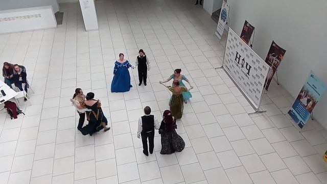 Бальный танец на "Ночах истории Харькова" в декабре смотреть онлайн