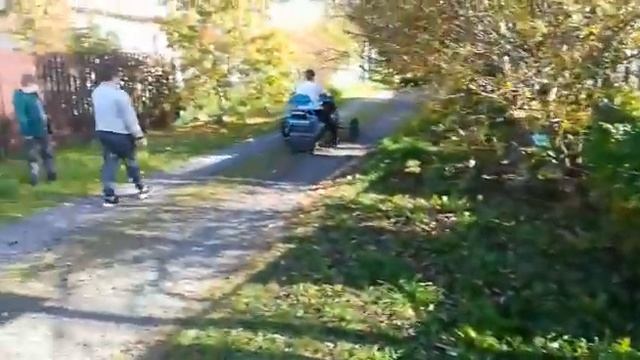 Испытание снегохода летом смотреть онлайн