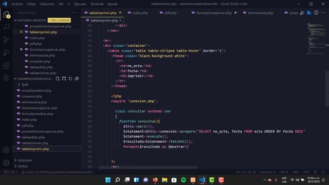 Crear Pdf Con Crud En Php