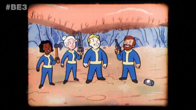 Fallout 76 Gameplay Trailer "Let's Work With Others" E3 2018 смотреть онлайн