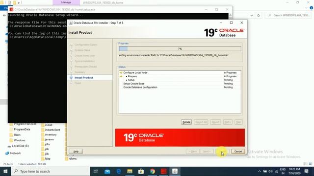 How to Install Oracle Database in Windows смотреть онлайн