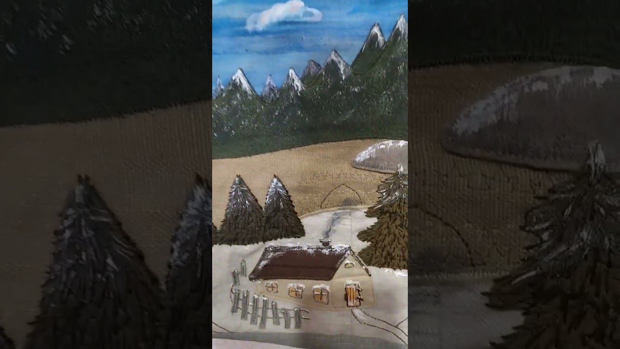 Шьём шопер с подрисовкой и аппликацией смотреть онлайн